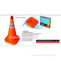 foldable traffic safety cone